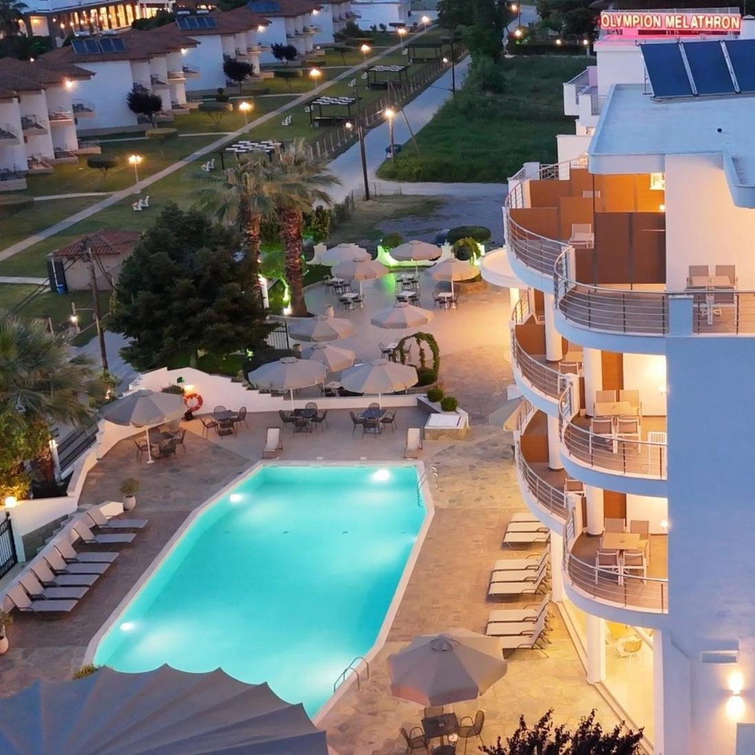 Olympion Melathron Hotel Платамонас Екстериор снимка