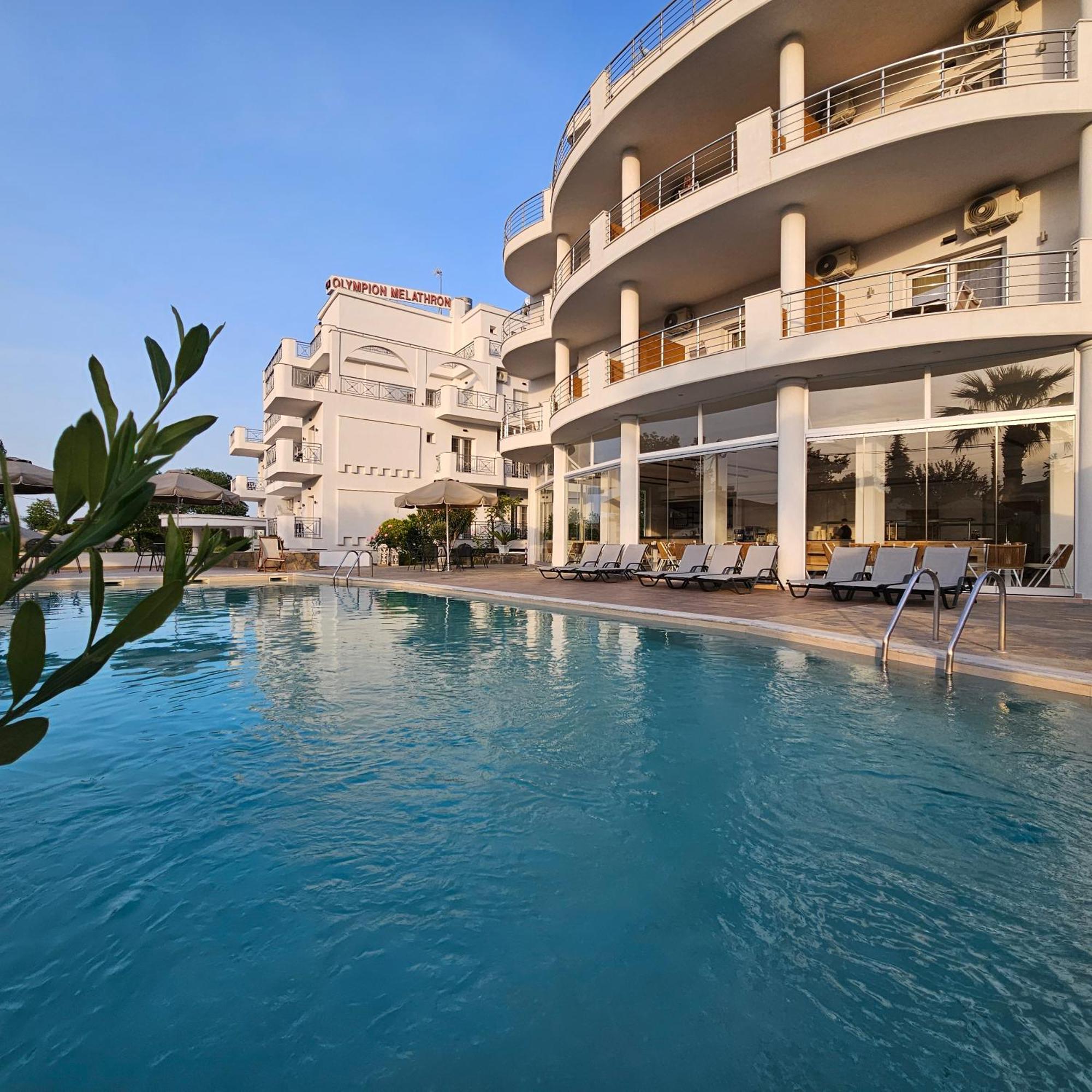 Olympion Melathron Hotel Платамонас Екстериор снимка
